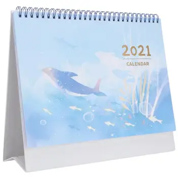 

1 Set Desk Calendar 2021 Calendar Tabletop Calendar Creative Calendar Notepad