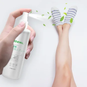 

100ml Foot Shoe Socks Deodorant Odor Spray Eliminates Anti Bacterial Anti-fungal Shoes Refresher Deodorants Household Supplies
