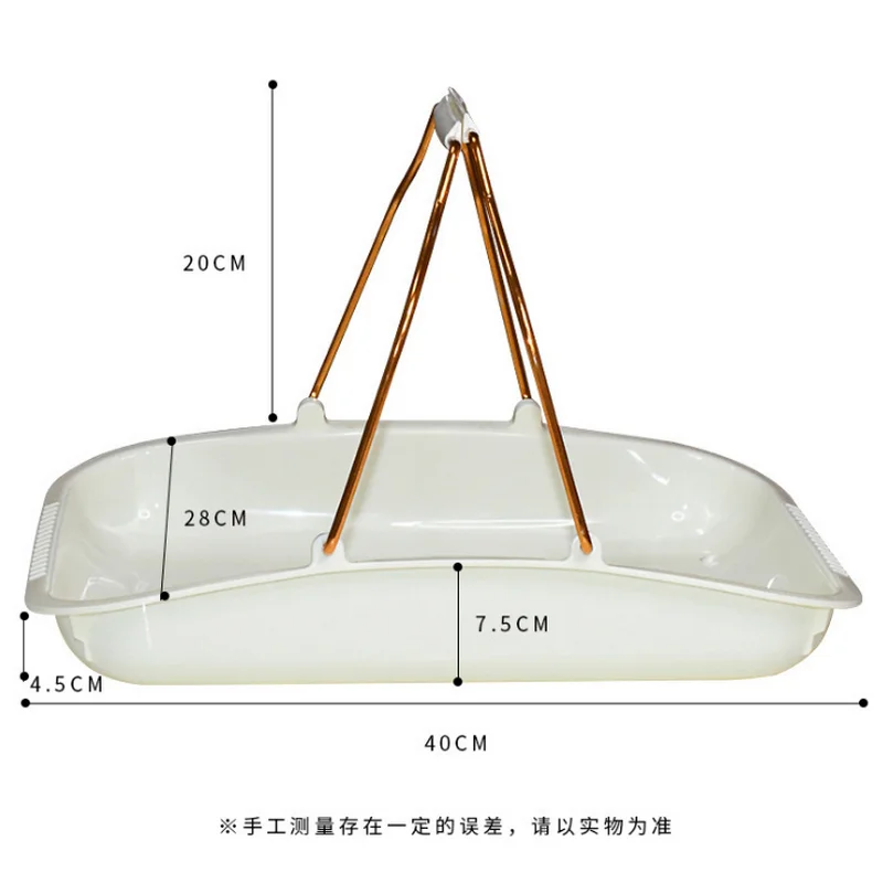 Bread tray rectangular plastic portable basket bakery tray bakery shop optional tray cake point food tongs