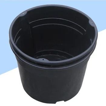 

1 Pc Round Flowerpots Durable Portable Large Bucket Planters Bucket for Garden