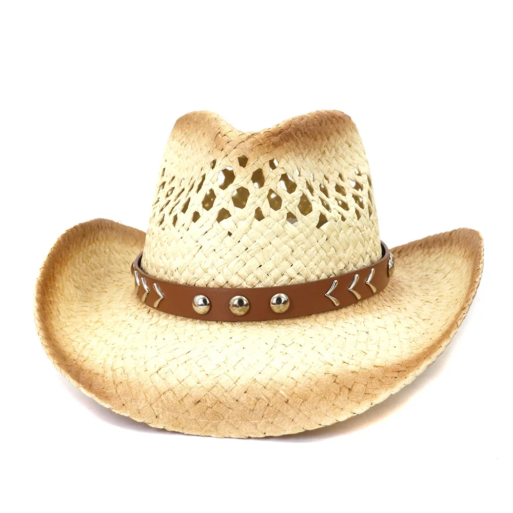 HOAREE Cowboy Hats Western Style Summer 