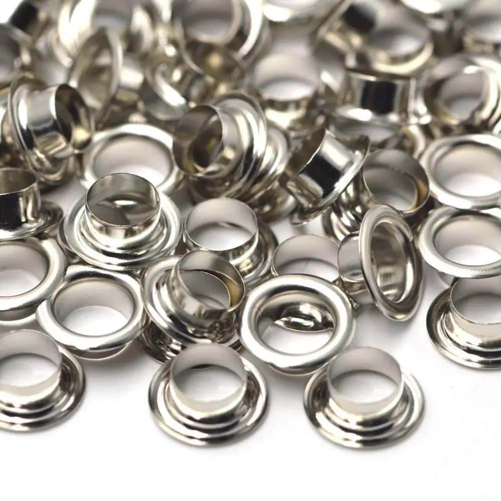 Eyelet Grommet Ring Kit Eyelet Grommet Ring Grommet Eyelet Kit Screw Back Eyelets 100sets Brass Material