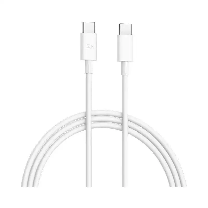 White Xiaomi ZMI USB C-USB C кабель для apple Macbook Pro samsung Xiaomi notebook Air charger PD кабель для быстрой зарядки данных - Цвет: White