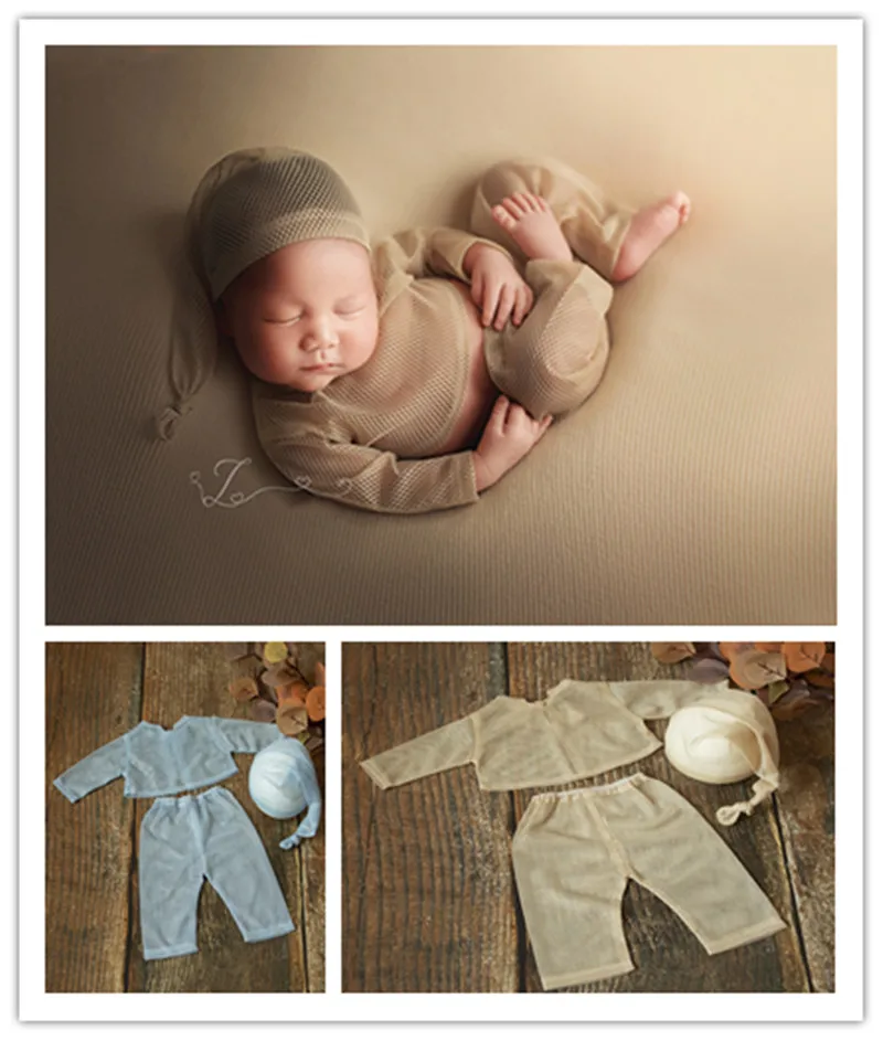Реквизит для фотосъемки новорожденных с прорезями одежда шапка брюки студийный