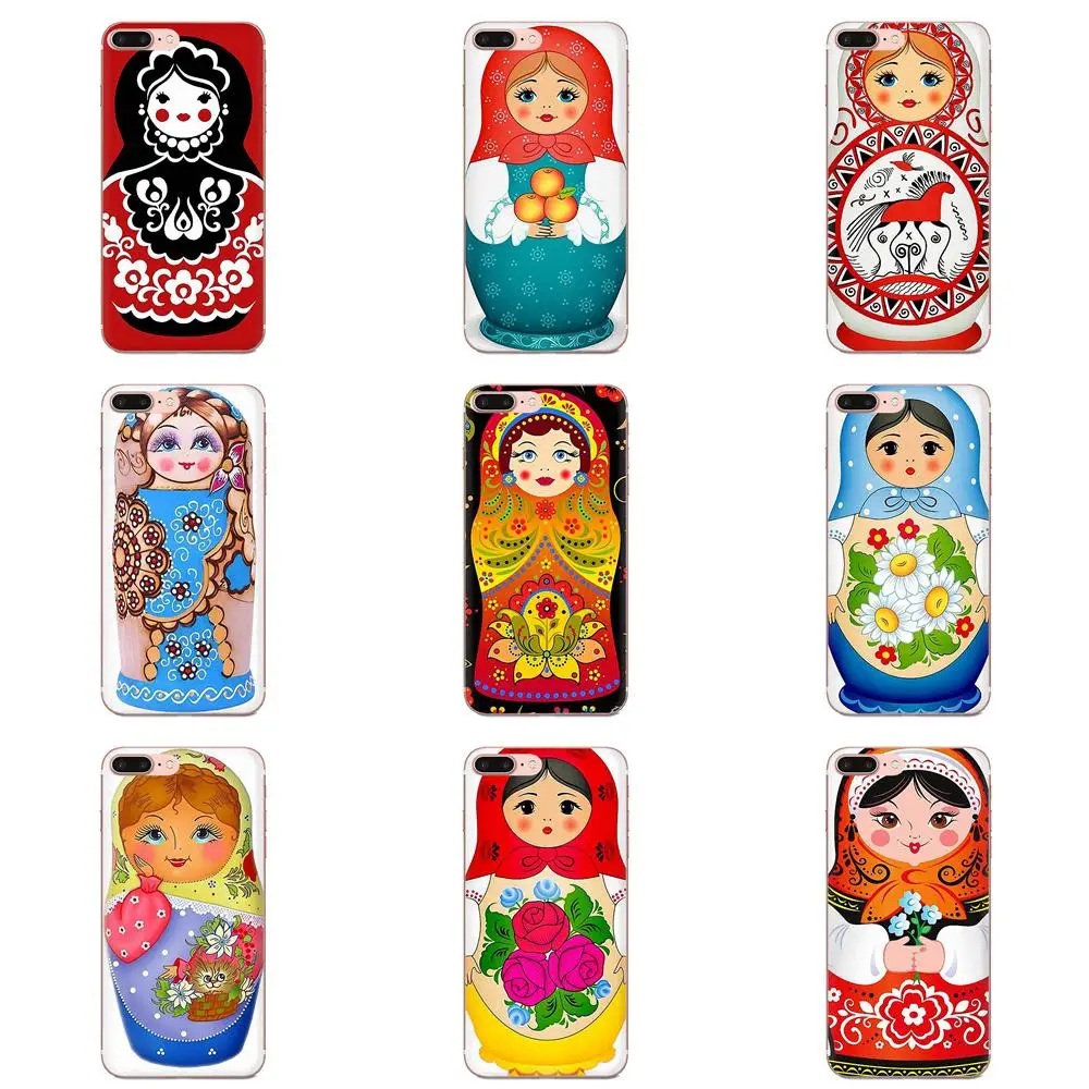 Мягкая кожа Paintin Матрешка кукла для Samsung Galaxy J1 J3 J4 J5 J6 J7 A10 A20 A20E A3 A40 A5 A50 A7 2016 2017 2018 |