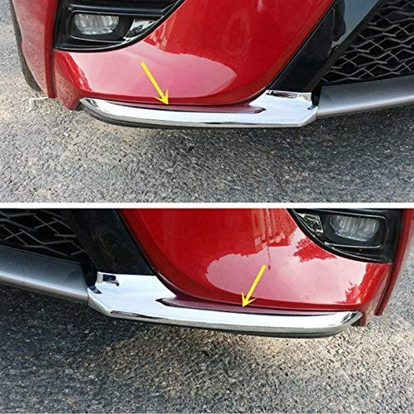 Спортивный стиль переднего бампера губы Moudling Крышка Накладка для Toyota Camry(SE XSE
