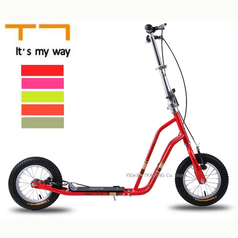 kids scooter with rubber wheels