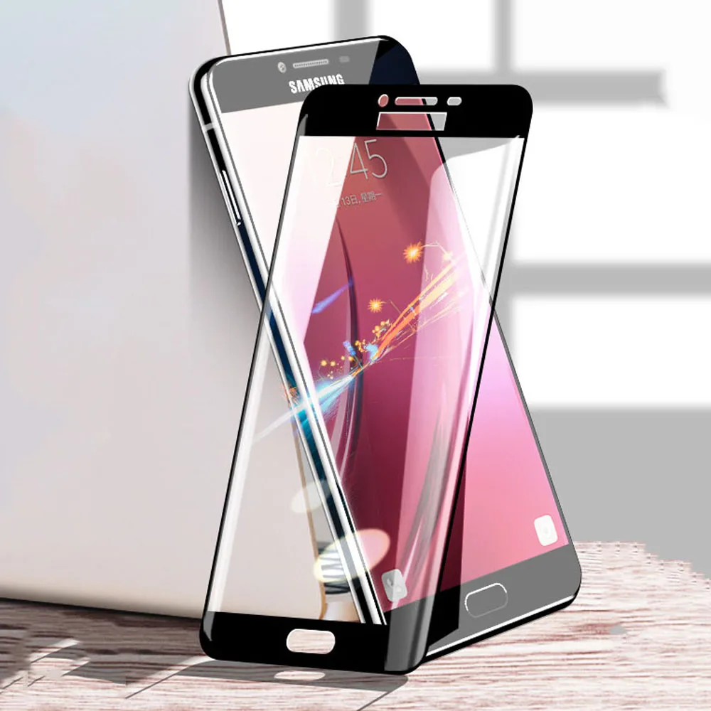 Защитное стекло для Samsung Galaxy C7 C5 C9 Pro Dual C7Pro C5Pro C9Pro C7018|Защитные стёкла и плёнки| |