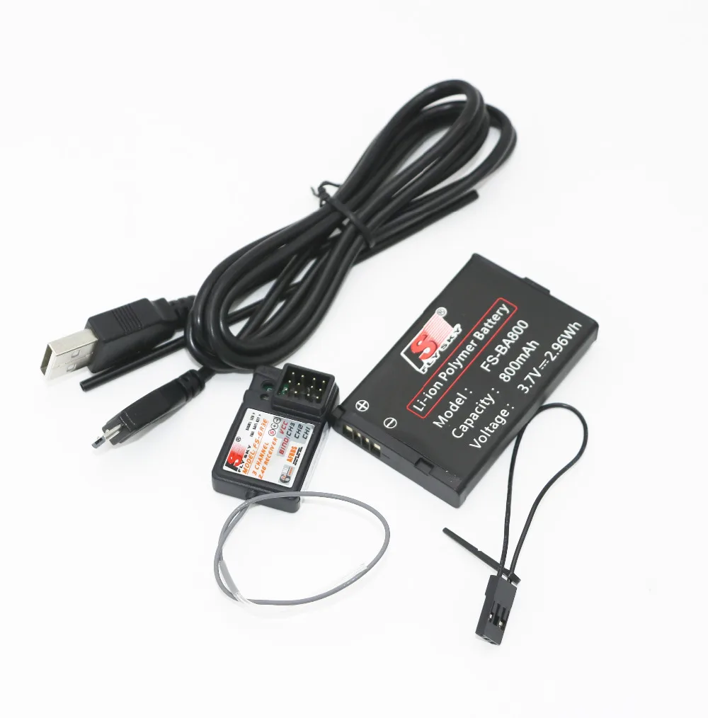Flysky FS-GT2B FS GT2B 2.4G 3CH Gun RC Controller with FS-GR3C receiver TX battery USB cable handle --Upgraded FS-GT2 GT2