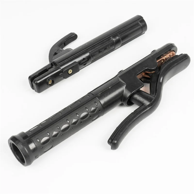 300A-500A Weld Holders Copper Welding Gun Accessory Tools Ground Clamp Electrode Holder Arc Welding 20cm E12121