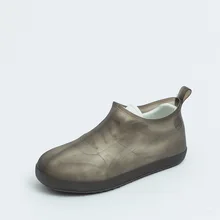 Взрослые износостойкие силикагелевые Чехлы для обуви, прозрачные Водонепроницаемые дождевые сапоги, чехлы для обуви, защита от дождя на открытом воздухе DW275