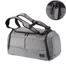 Противоугонный замок дорожные сумки для мужчин многофункциональная кабина багаж вещевой сумки на плечо большой емкости деловой спортивный рюкзак S023