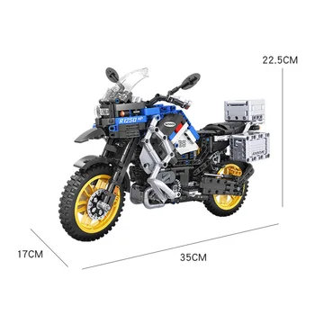 

Wei Le 7048 Adventure Motorcycle 948Pcs Assembled Building Blocks Educational Children's Toy Model Gift