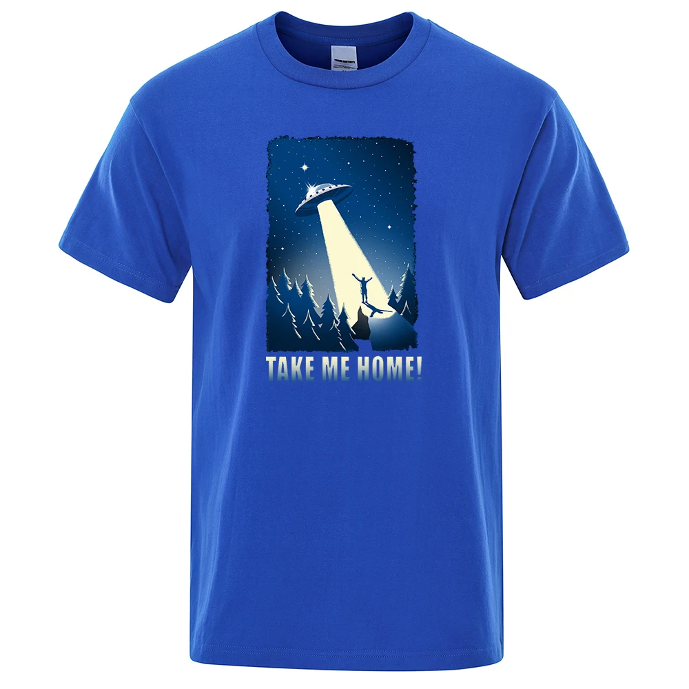 Ouer Space Feeling Tshirs Donna Summer Sreewear See Alien Spaceship Uomo Abbigliamento Divertente Hip Hop Tops Oversize_voghion.com