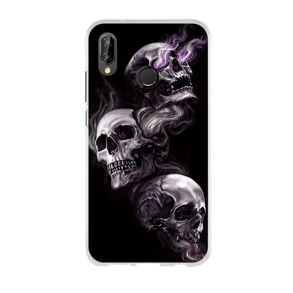 Чехол для Huawei P20 Pro чехол силиконовый Lite с узором из ТПУ чехол|Бамперы| |