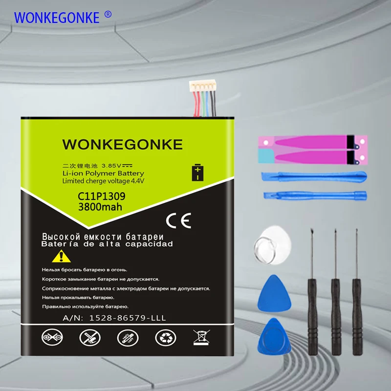 WONKEGONKE C11P1309 Аккумулятор для ноутбука ASUS Fonepad Note 6(ME560CG) FHD6 Bateria
