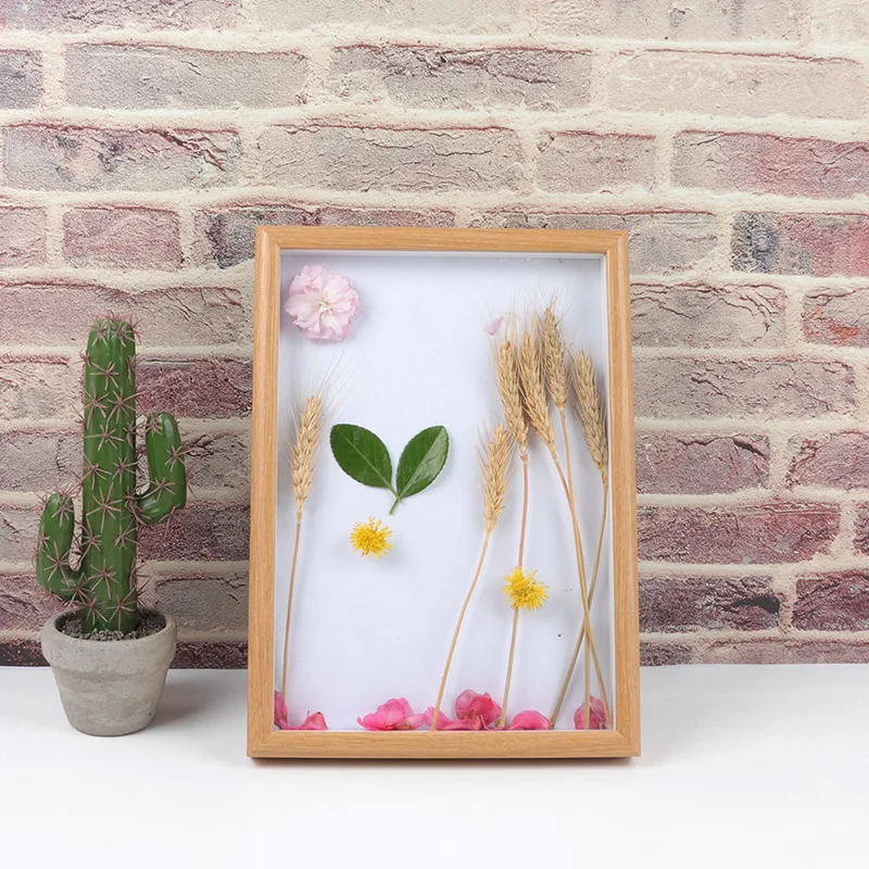 Stereo Hallow Creative Paper Quilling Frame 6-7-8-10A4-Inch Dried Flower Painting Frame Manicure Butterfly Specimen Framed Custo