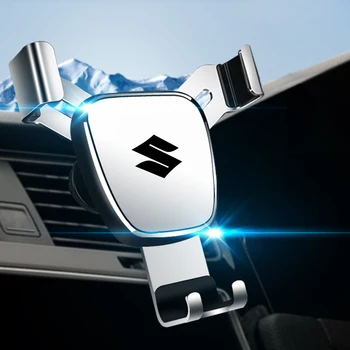 

Horizontal Vertical Screen 360 Degree Rotating Gravity Mobile Phone Car Holder For Suzuki DZire IGNIS Alto Spacia Jimmy VITARA