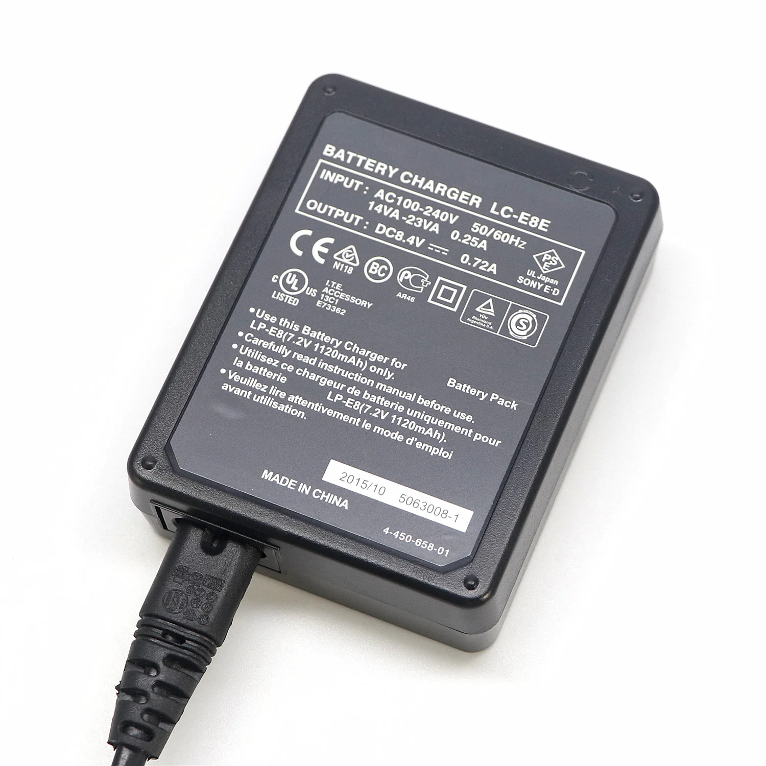 Original LC-E8 LC-E8E Battery Charger For Canon LP-E8 Battery EOS 550D 600D 650D 700D Kiss X5 X7i Rebel T3i T5i Batterie led battery charger battery charger adapter