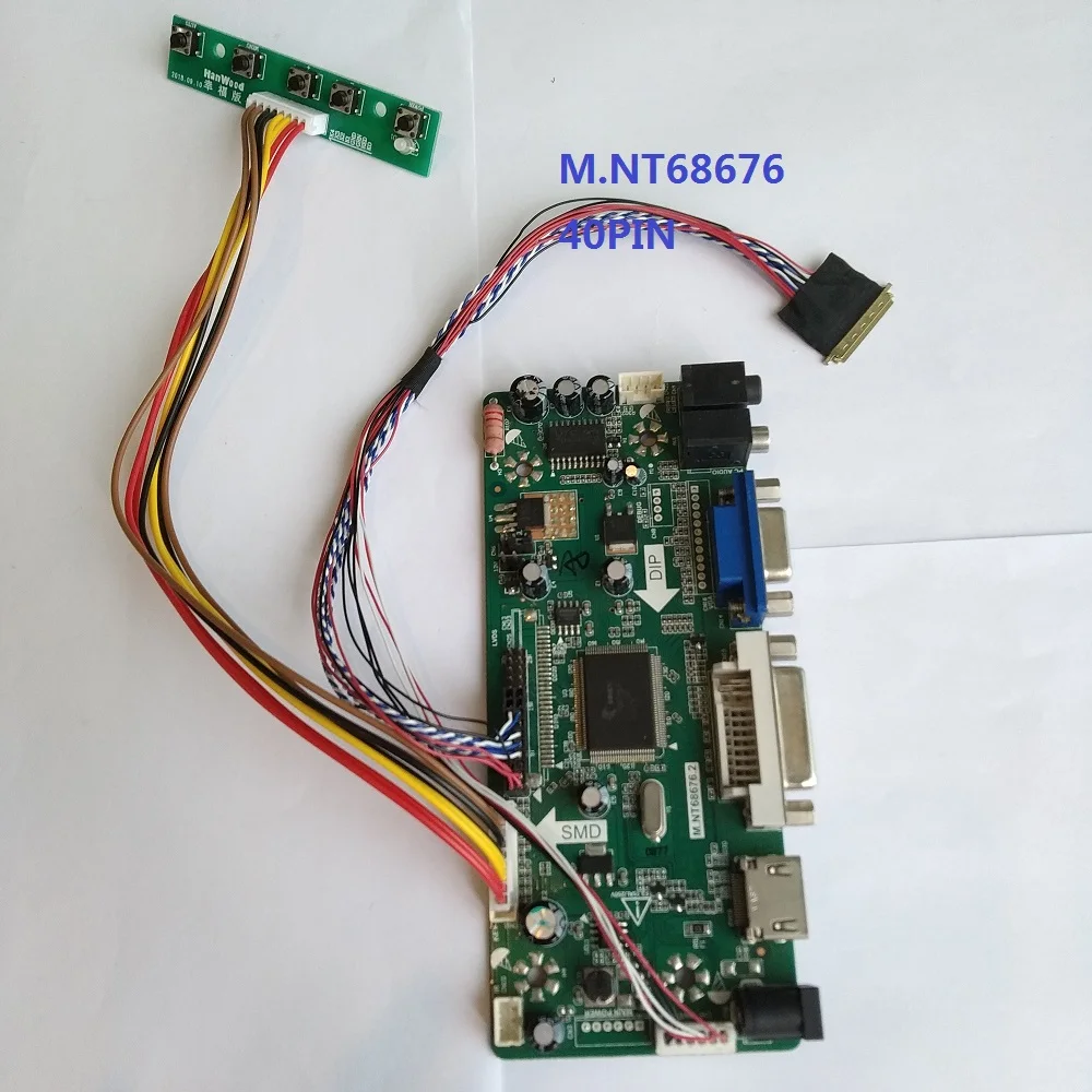 

Controller kit DIY digital signal For B173RW01 V.1/V3 1600X900 17.3inch LED VGA LCD driver screen panel HDMI DIY DVI