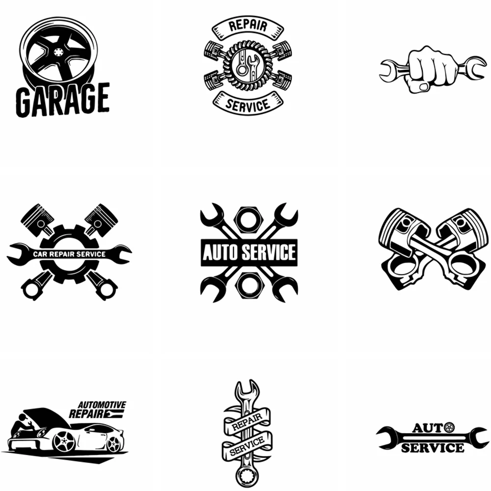 Personalized My Garage Wall Sticker Creative Decal Garage Stickers For