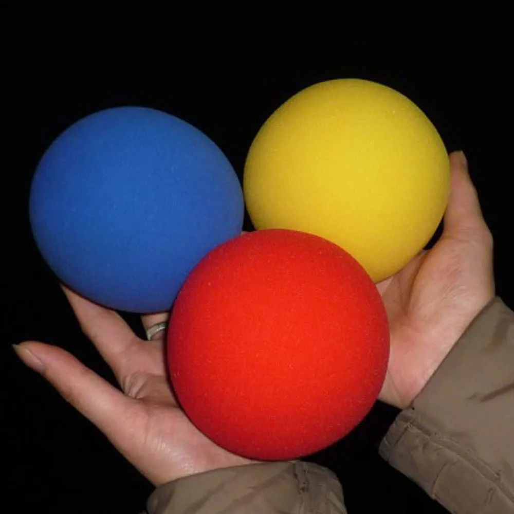 Super Sponge Ball (10cm) 3 Color For Choose Magic Tricks Stage Close Up