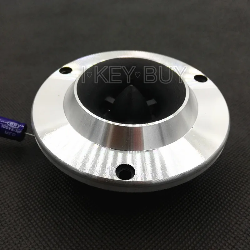 3.5 Inch 12V 120W HiFi Car Speaker Super Dome Theater Karaok Acoustic Pitch Loudspeaker Tweeter Box Car-Styling Aluminium 4 Ohm