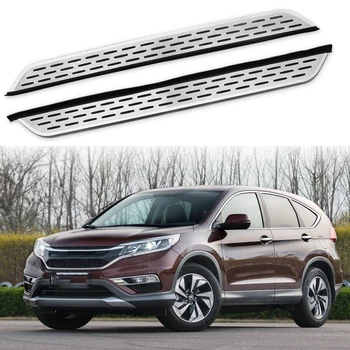 

2Pcs Fit for Honda- CRV CR-V- 2012-2016 Stainless Steel Running Boards Side Step Nerf Bar Platform Protector