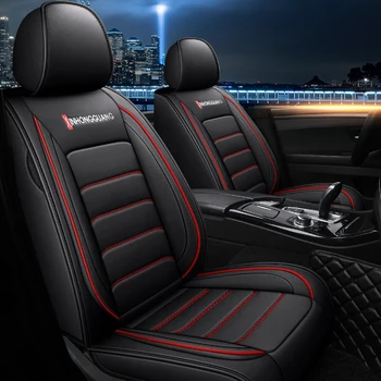 

Full Coverage Eco-leather auto seats covers PU Leather Car Seat Covers for mitsubishi eclipse cross galant l200 lancer 9 10 ex i