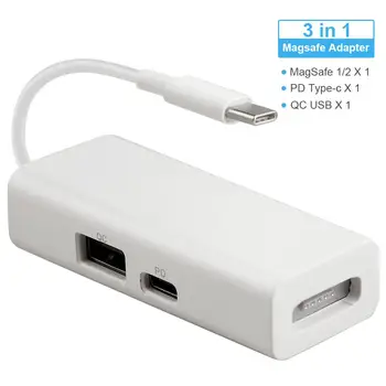 

GloryStar Type C switch to MagSafe 1/2 3 in 1 USB-C to MagSafe Adapter Macbookpro adapters
