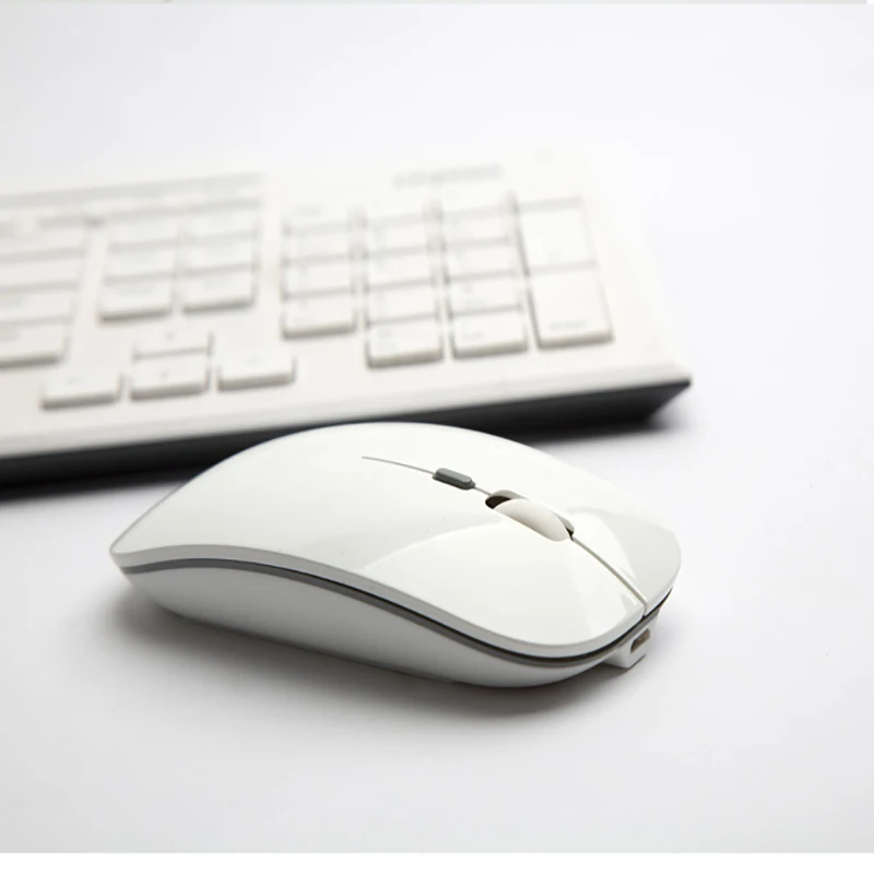 

New Original USB Optical Wireless Computer Mouse 1600 DPI 2.4G Receiver Super Slim Mouse For PC Laptop chargeable