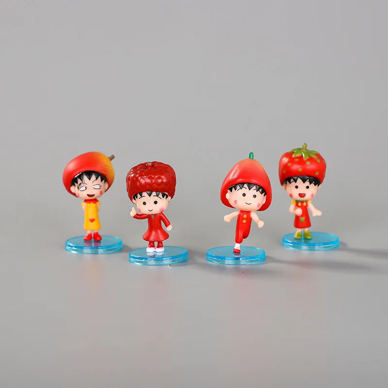 10Styles-Chibi-Maruko-Chan-Figure-Toys-Desktable-Car-Decorations-Manufacture-Model-for-Children-Girls-Cute-Cherry (1)