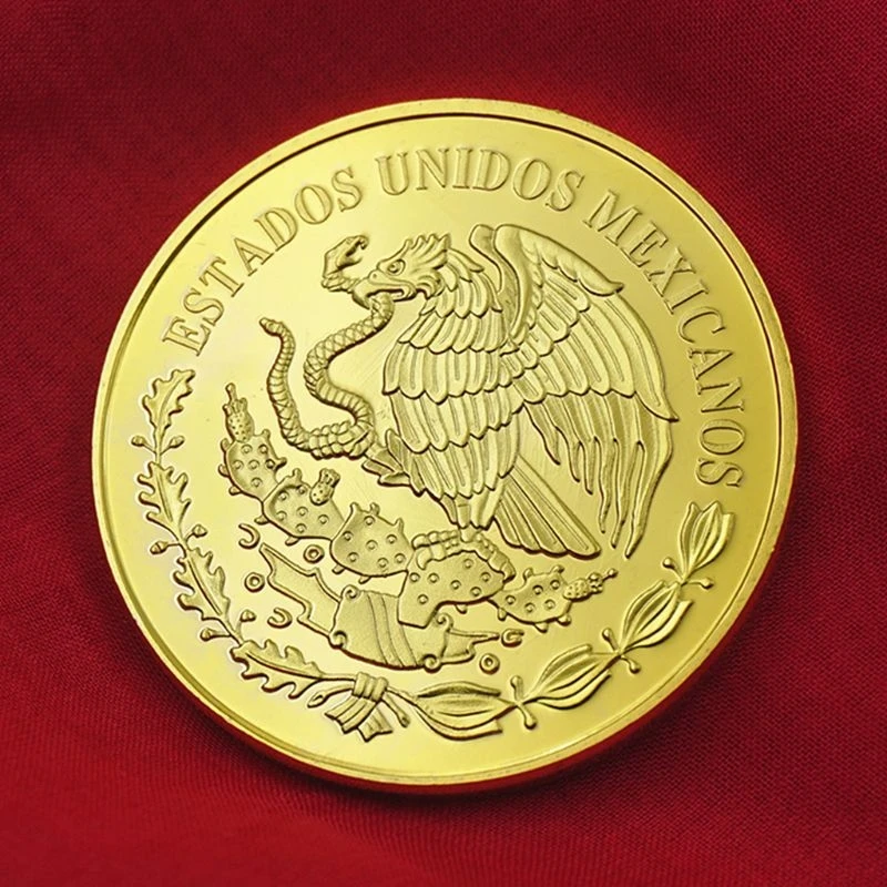 Новая Мексиканская Статуя Свободы Памятная коллекция монет сувенир художественный металлический подарок
