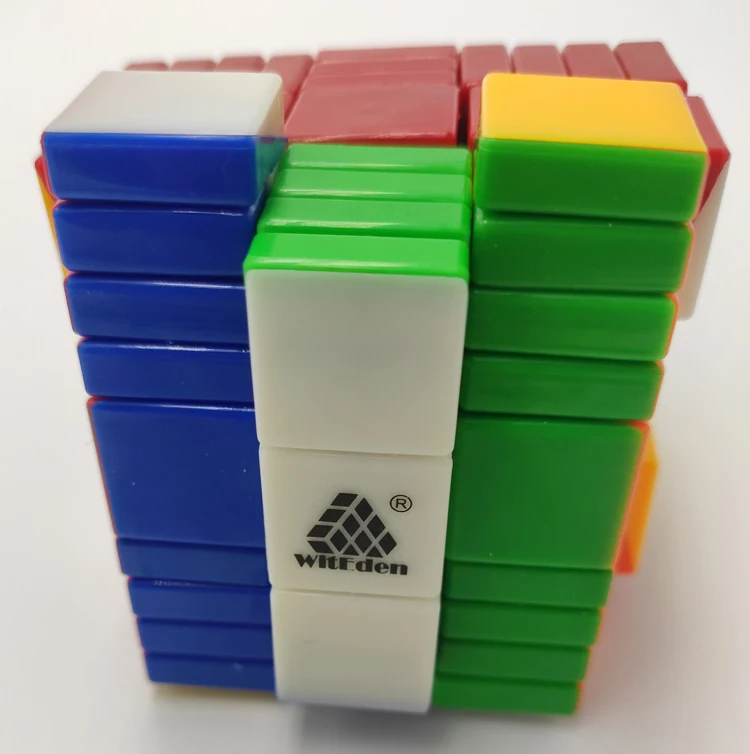 Qiyi mofangge thunderclap 4x4 6.2 см 6.0 Cube Черный/Stickerless/белый leiting Cubo magico образования игрушка