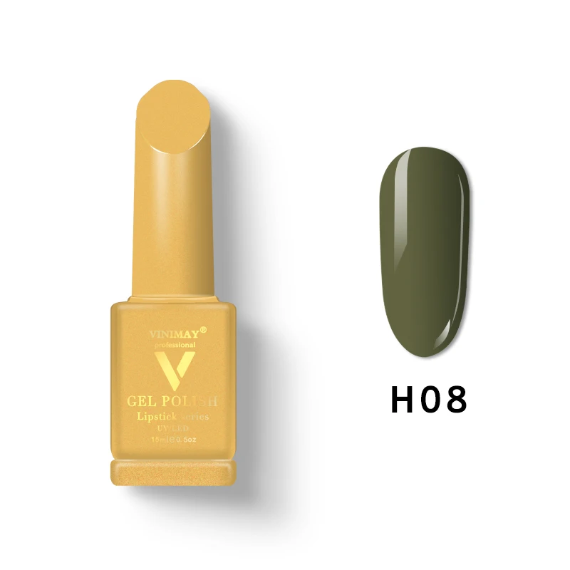 H08 VINIMAY, 18 цветов, желтый Гель-лак для ногтей, лак для ногтей, УФ-лак для ногтей, Гель-лак для ногтей, праймер для ногтей, гель для ногтей - Цвет: H08