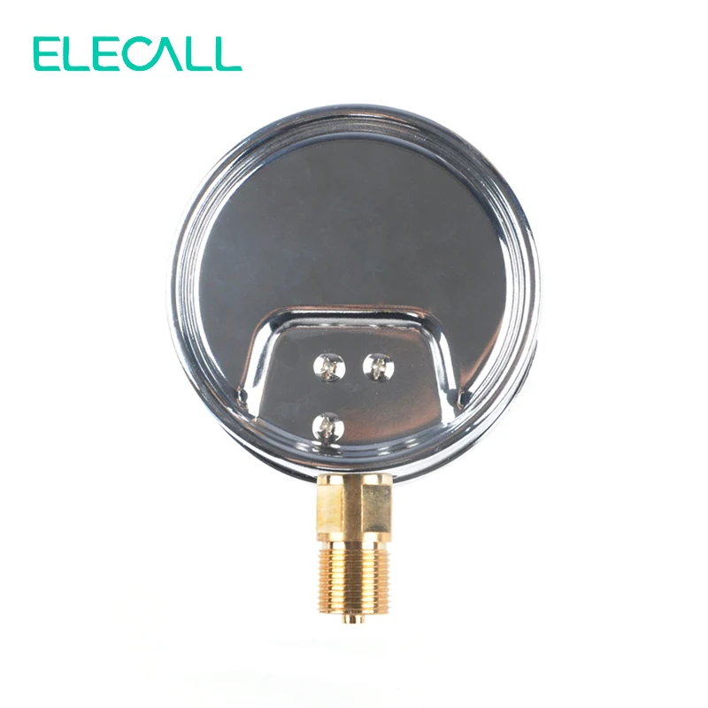 ELECALL YE-150(0-6 дюймов)/10/25KPA воздуха диафрагмы Давление GaugePhosphor бронза пленка коробка Давление Калибровочная положительная Давление метр