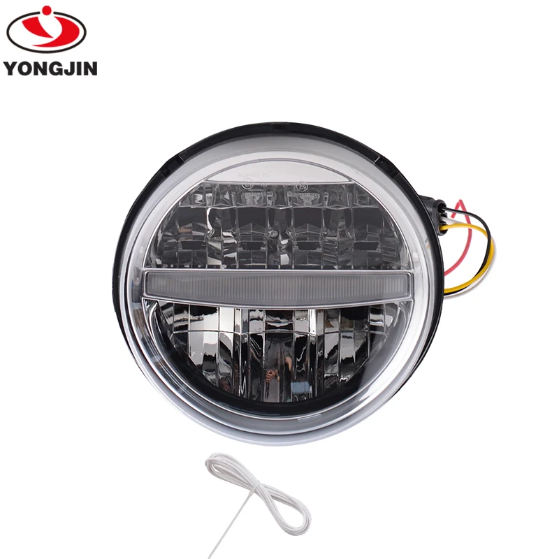 Emark pass Motorcycle original type chrome LED