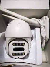 Cámara IP PTZ de seguridad con Zoom 10X, 3MP, WiFi, foco a Color, nocturna, para exteriores, domo de velocidad, impermeable, vigilancia CCTV