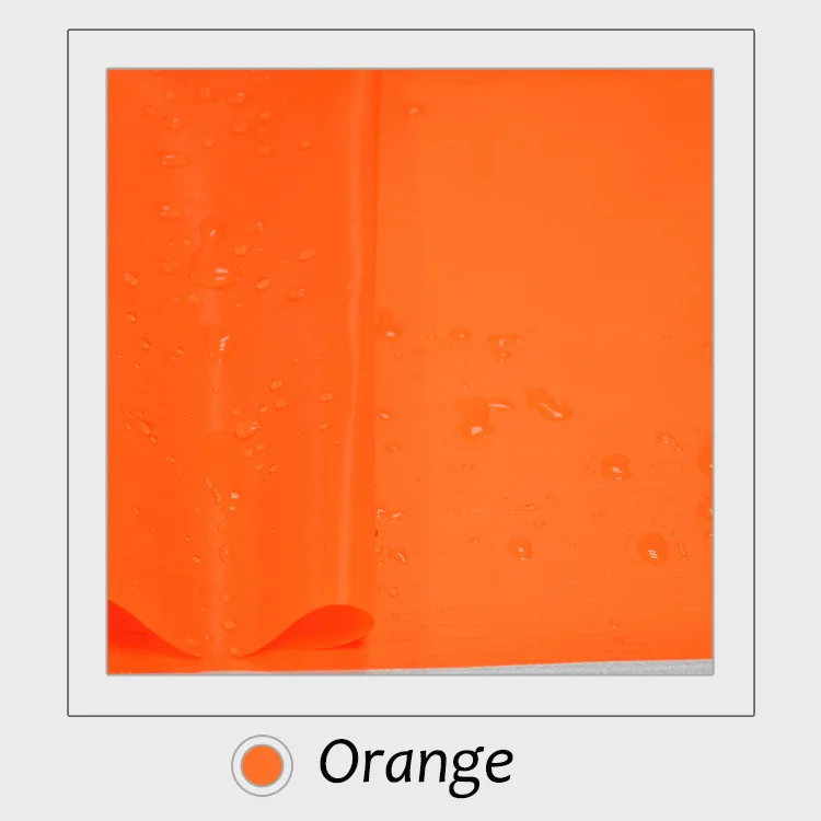 50 см* 150 см полиэстер водонепроницаемый прочная ткань PU покрытие для зонта кайт овсянка одежды ручной работы DIY - Цвет: Orange