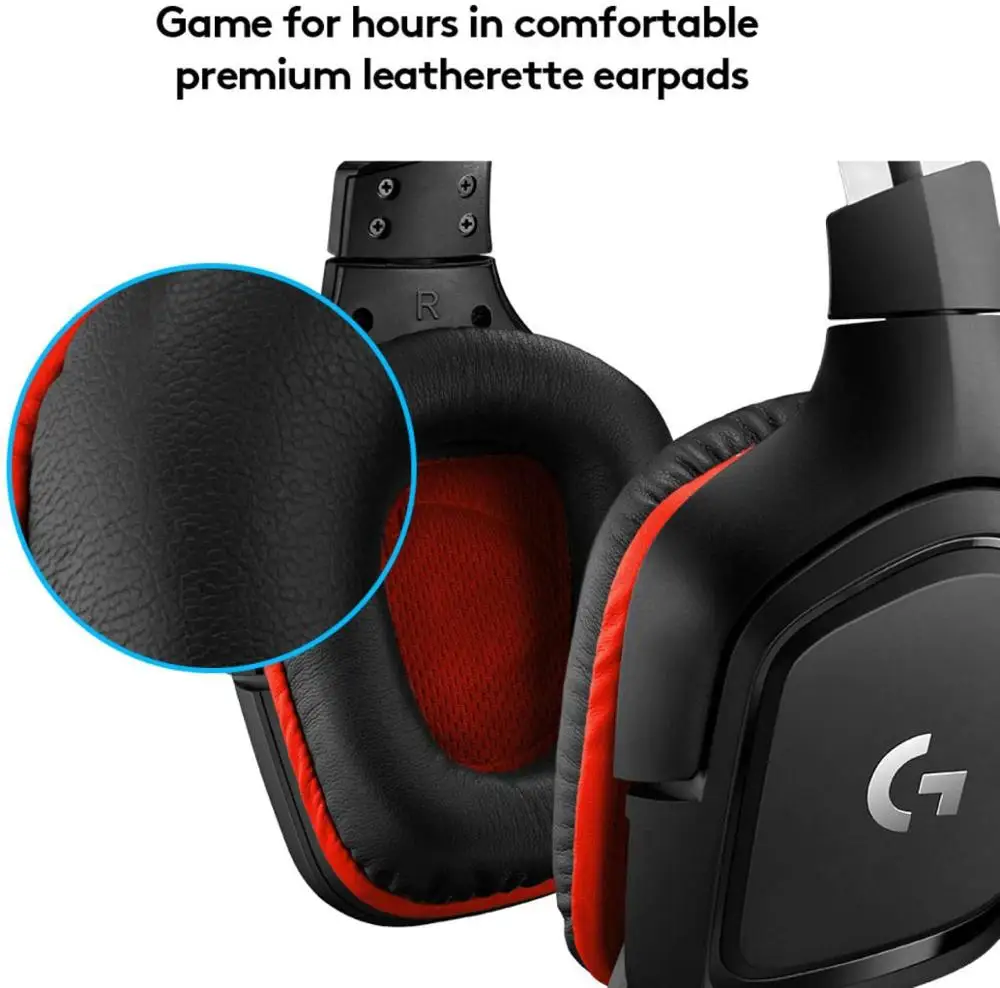 Logitech G331 на головке игровая Проводная гарнитура С микрофоном для PUBG настольный