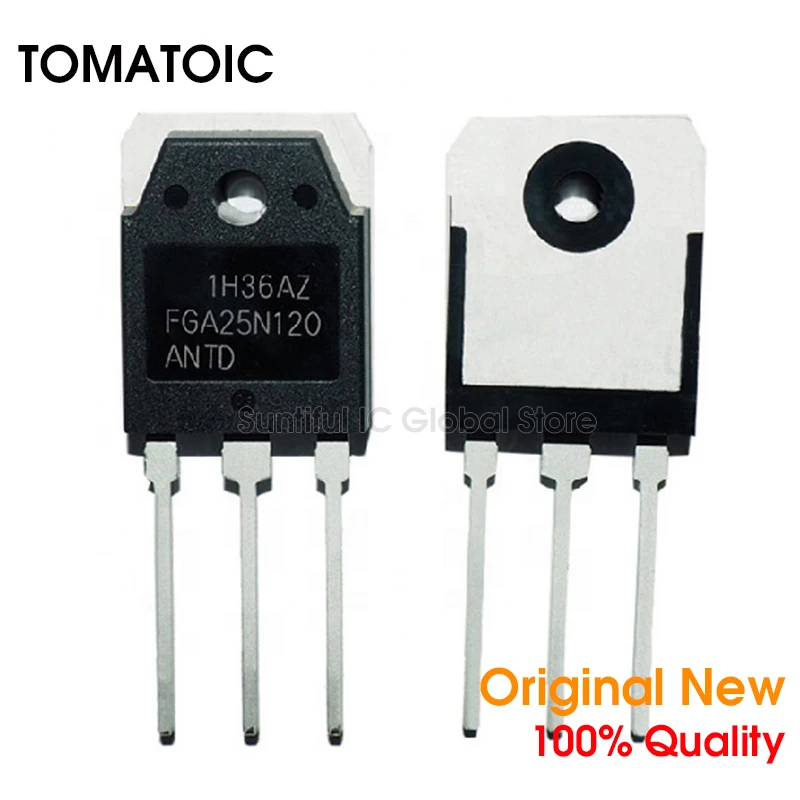 1PCS FGA25N120ANTD TO247 FGA25N120 ANTD 25N120 TO-247 Induction Cooker Power Field Effect Tube | Электроника