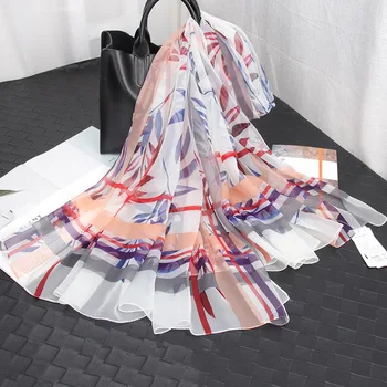 

New 2020 Women Luxury Silk Scarf Shawls Lady Pashmina Neck Hijab Foulard Wraps Bufanda Winter Warm Scarves Bandana Poncho