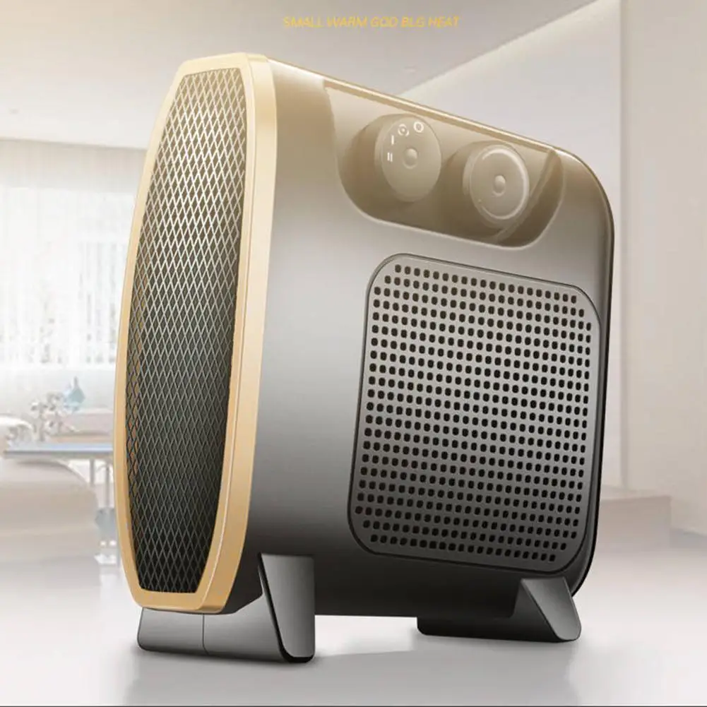 

Portable Fan Heater Cool Warm Electric Fan Heater with Adjustable Thermostat for Home Office