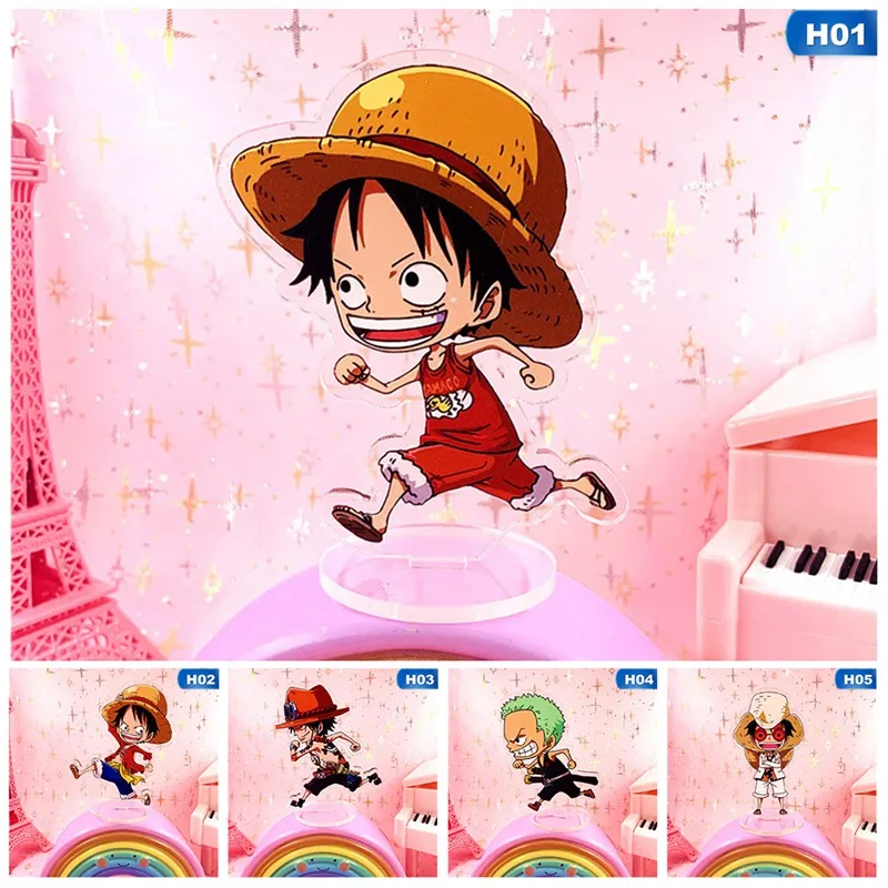 Cool Anime One Piece Series Character Acrylic Small Desktop Decoration Ornament
