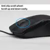 Rapoo Brand 3-Button Wired USB Optical Silent Mouse, Computer Mice with 1000 DPI, Compatible with PC, Mac,Desktop and Laptop ► Photo 3/6