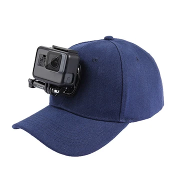 

PULUZ for Go Pro Accessories Outdoor Sun Hat Topi Baseball Cap W/ Holder Mount for GoPro HERO5 HERO4 Session HERO 5 4 3 2 1(Blue