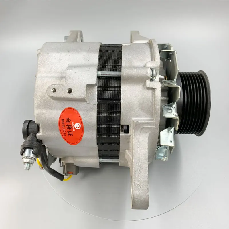 

Excavator R215-7 R265-7 24V 60A Alternator 6CT8.3 8PK 74-46