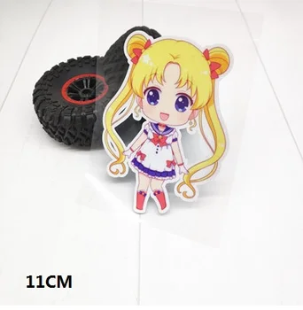 

LEFT SIDE Car Reflective Sticker Cartoon Anime Car Scratch Stickers Creative Rear Window Stickers Waterproof Sunscreen