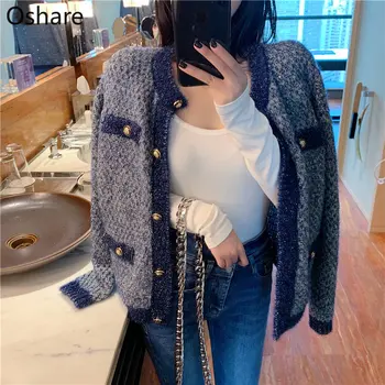 

NEW Gentle Fresh Loose All-Match Knitted Stylish Cardigans New Elegant Fashion High Quality Soft Chic Sweet Women Sweaters