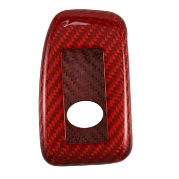 

Red Real Carbon Fiber Case Remote Fob Key Cover Fit for Lexus CT IS ES GS RX GX 3 Buttons
